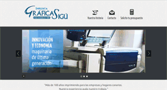 Desktop Screenshot of imprentagraficasigu.com